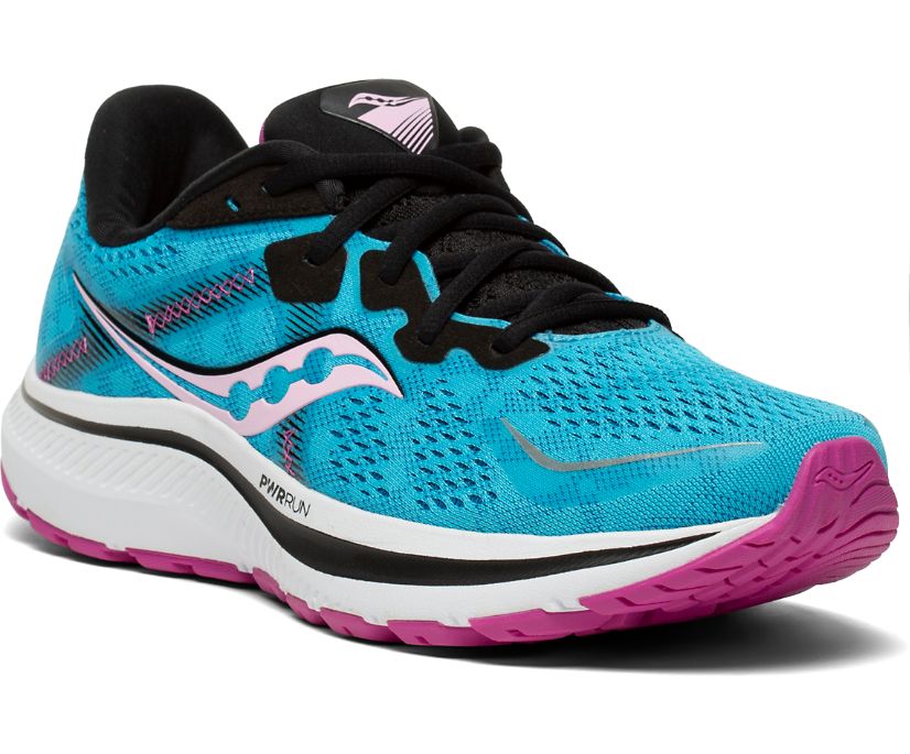 Saucony Omni 20 Women's Running Shoes Blue / Black | AU 179VRWD